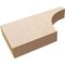 Ekena Millwork 2in. W x 6in. H x 12in. L Huntington Woodgrain TimberThane Rafter Tail, Primed Tan RFTUR02X06X12HUNRCPR - alternate 5